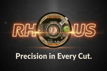 Preview: Rhodius Trennscheibe XT70 125 x 1 mm - Stahl, Metall, Edelstahl, VA   100 Stück